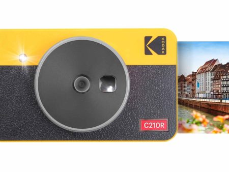 Kodak Mini Shot 2 Camera and Printer Combo Retro Yellow Online