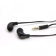 Sbox Stereo Earphones With Microphone EP-038B Black Fashion