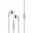 Sbox Stereo Earphones With Microphone EP-038 White on Sale