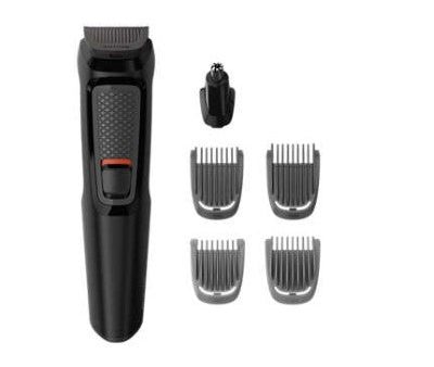 Philips Multigroom series 3000 6-in-1, Face MG3710 15 6 tools Self-sharpening steel blades Up to 60 min run time Rinseable attachments Online