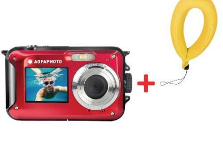 AGFA WP8000 Red + 2nd Battery + Floatable Strap Cheap