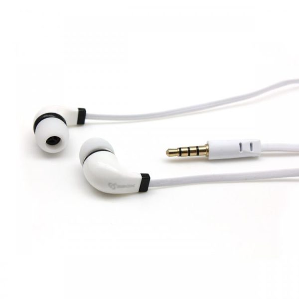 Sbox Stereo Earphones With Microphone EP-038 White on Sale