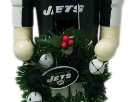 New York Jets Wreath Nutcracker Online Sale