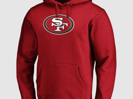 San Francisco 49ers Primary Logo Football Hoodie For Discount