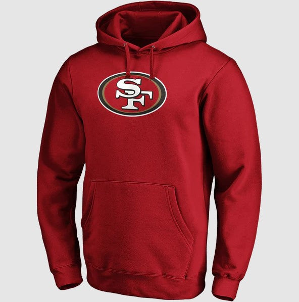 San Francisco 49ers Primary Logo Football Hoodie For Discount