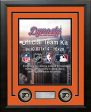 Philadelphia Flyers NHL Hockey Photo Picture Frame (Orange Matting, Black Trim) Online