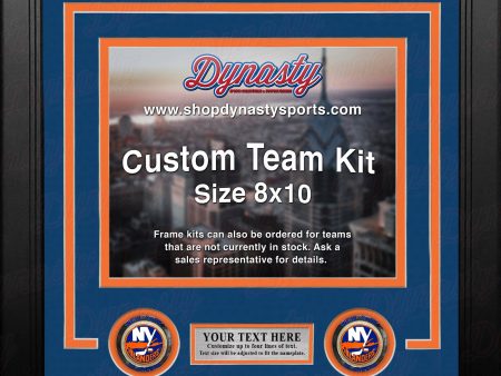 New York Islanders Custom NHL Hockey 8x10 Picture Frame Kit (Multiple Colors) Cheap