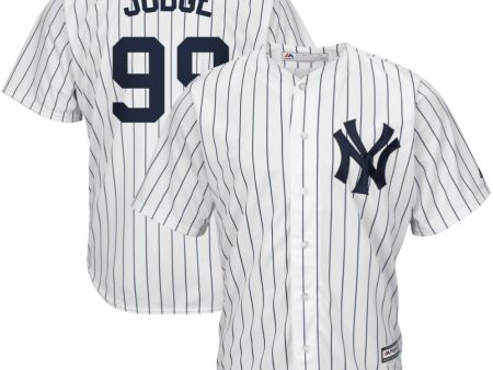 Aaron Judge New York Yankees Majestic Home Replica Player Jersey - White Fashion