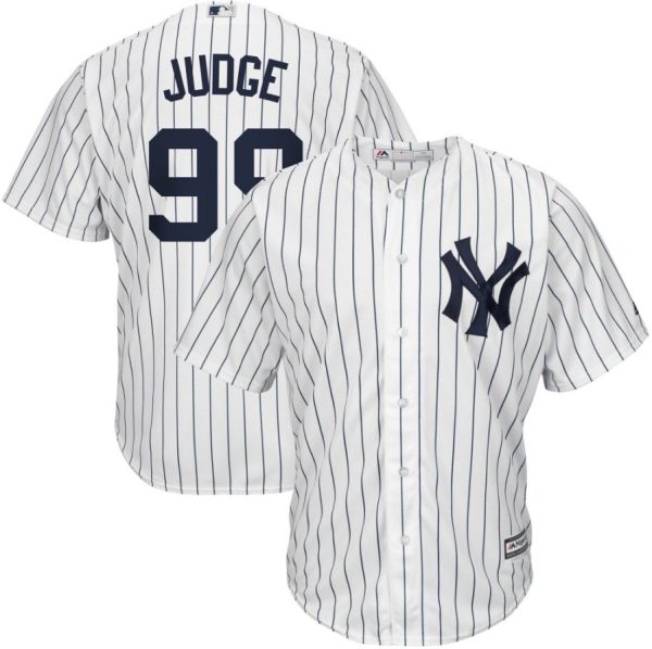 Aaron Judge New York Yankees Majestic Home Replica Player Jersey - White Fashion