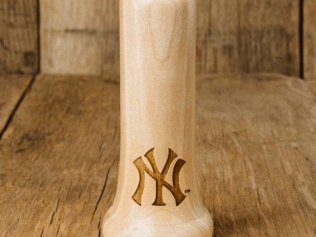 New York Yankees Wooden Bat Handle Knob Shot For Cheap