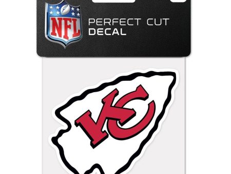 Kansas City Chiefs 4  x 4  Decal Online