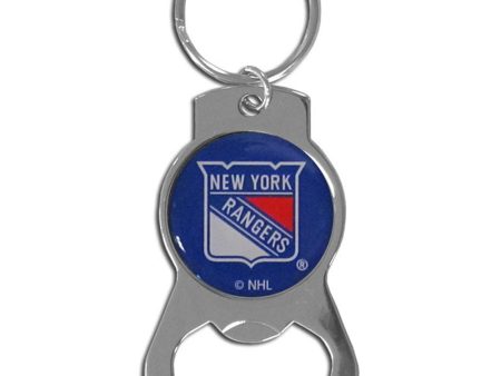 New York Rangers Logo Bottle Opener Keychain Fashion