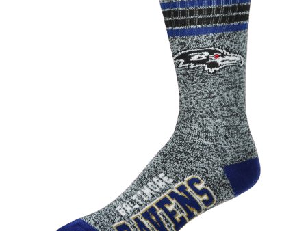 Baltimore Ravens Marbled Socks on Sale