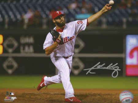 Adam Morgan Philadelphia Phillies Autographed MLB Baseball 8  x 10  Photo Online now