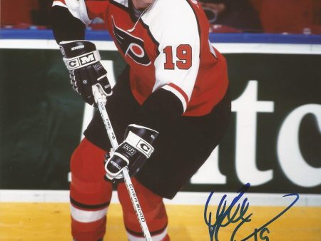 Mikael Renberg Skating Autographed Philadelphia Flyers 11  x 14  Hockey Photo Online