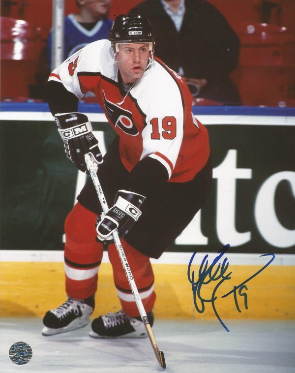 Mikael Renberg Skating Autographed Philadelphia Flyers 11  x 14  Hockey Photo Online