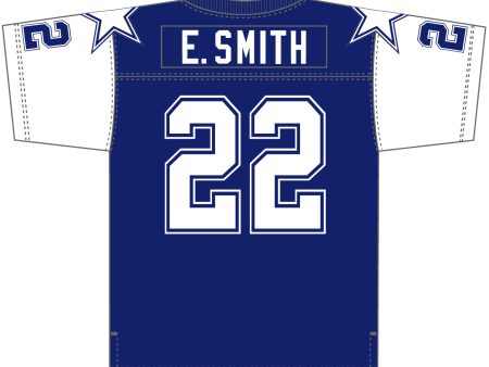 Emmitt Smith Dallas Cowboys Mitchell & Ness 1995 Dark Jersey Supply