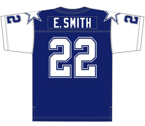 Emmitt Smith Dallas Cowboys Mitchell & Ness 1995 Dark Jersey Supply