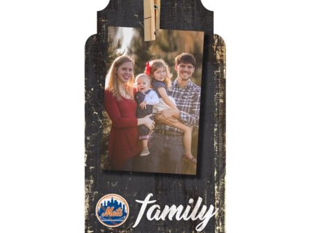 New York Mets 6   x 12   Family Clothespin Sign Cheap