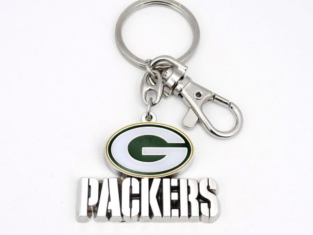 Green Bay Packers Heavyweight Keychain on Sale