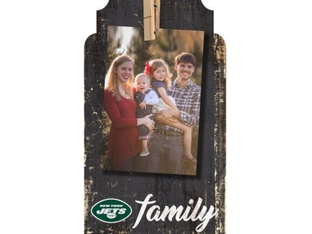 New York Jets 6   x 12   Family Clothespin Sign Discount