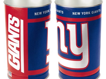 New York Giants Trash Can Fashion