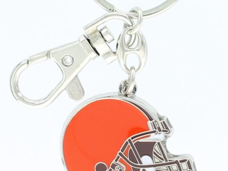 Cleveland Browns Heavyweight Football Keychain Fashion