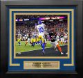 Cooper Kupp Super Bowl LVI Game-Winning Touchdown Los Angeles Rams 8  x 10  Framed Football Photo Hot on Sale