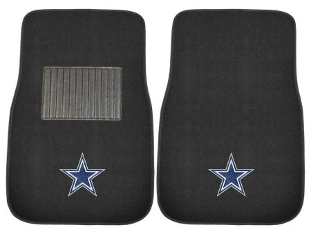 Dallas Cowboys 2 Piece Embroidered Car Mat Set Online