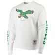 Philadelphia Eagles Mitchell & Ness Rings VIP Champions Pullover Sweatshirt Online Hot Sale