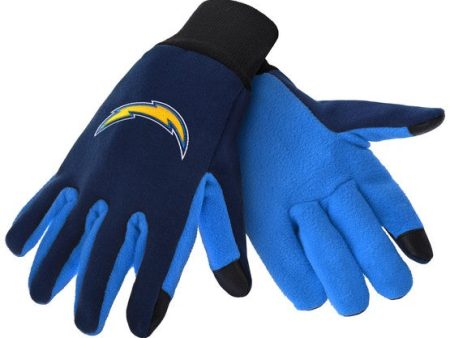 Los Angeles Chargers Navy Blue Texting Gloves Online Sale