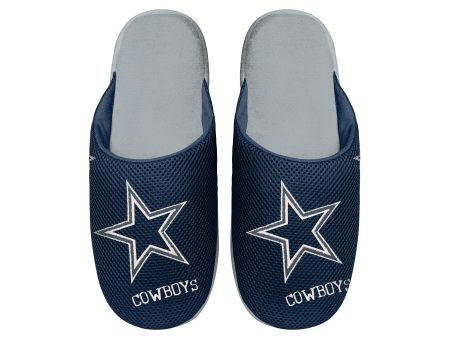 Dallas Cowboys Big Logo Mesh Slide Slippers Supply