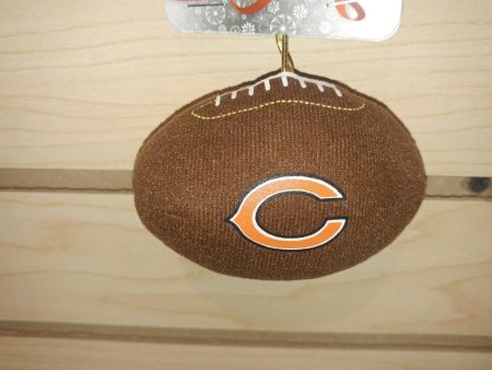 Chicago Bears Plush Football Ornament Sale