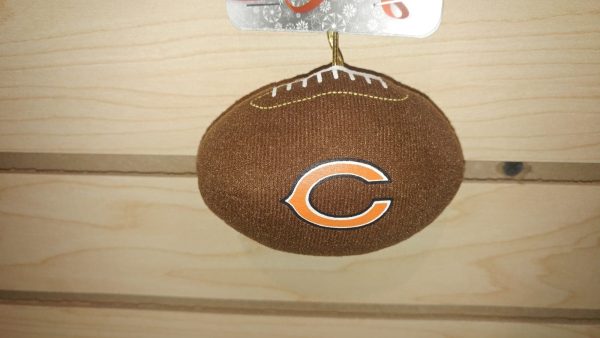 Chicago Bears Plush Football Ornament Sale