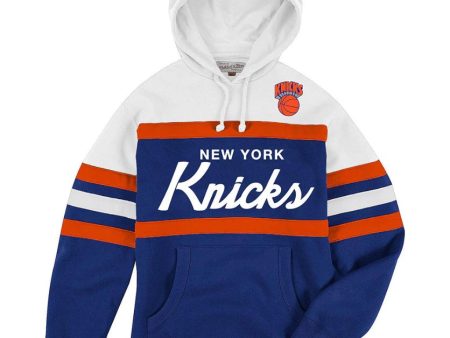 New York Knicks Mitchell & Ness Head Coach Hoodie on Sale