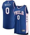 Tyrese Maxey Philadelphia 76ers 2020 21 Fast Break Replica Jersey - Icon Edition - Royal Online