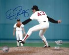 Dennis Eckersley in Action Boston Red Sox Autographed 16  x 20  Baseball Photo For Cheap