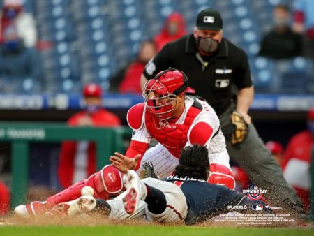 JT Realmuto Play at the Plate Philadelphia Phillies 8  x 10  Baseball Photo Discount