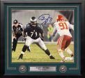 Jason Peters in Action Philadelphia Eagles Autographed Framed Football Photo Online