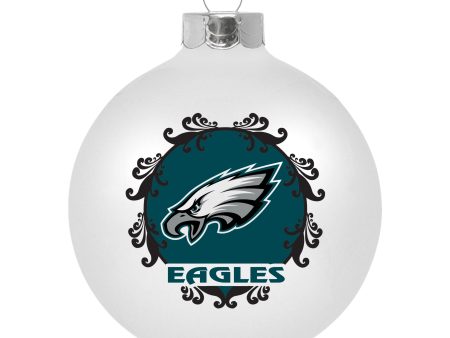 Philadelphia Eagles Large Ball Ornament Online now