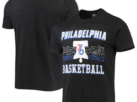 Philadelphia 76ers  47 City Edition Black Club T-Shirt Cheap