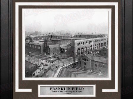 Philadelphia Eagles Franklin Field 8  x 10  Framed Football Stadium Photo For Discount