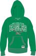 Philadelphia Eagles Mitchell & Ness Kelly Green Logo Arch Hoodie Fashion