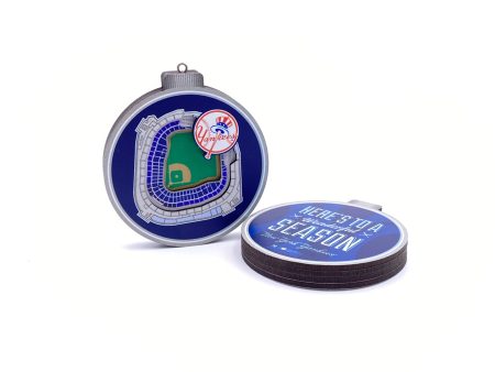 New York Yankees 3D Stadium View Ornament Online Hot Sale