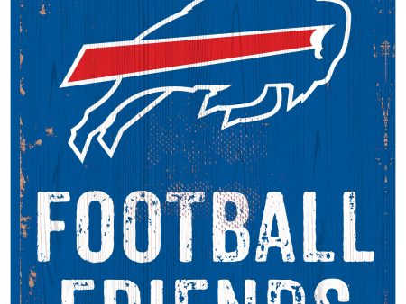 Buffalo Bills Football, Friends, & Family Wood Sign Supply