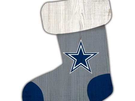 Dallas Cowboys Wooden Stocking Ornament Supply