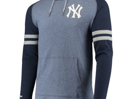 New York Yankees Mitchell & Ness Lightweight Logo Hoodie Online Hot Sale