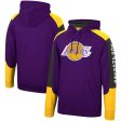 Los Angeles Lakers Mitchell & Ness Fusion Fleece Hoodie For Sale