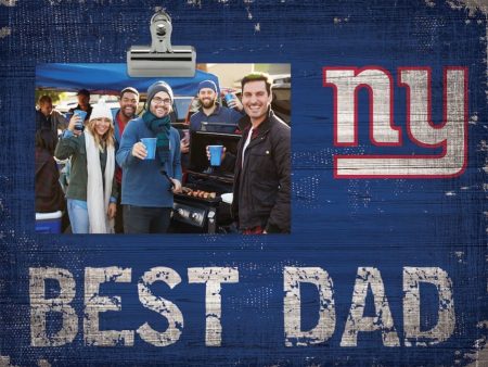 New York Giants 8   x 10.5   Best Dad Clip Frame For Discount