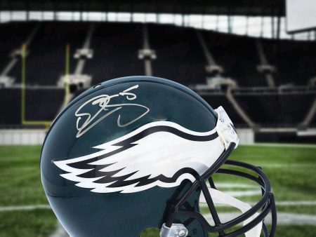 Donovan McNabb Philadelphia Eagles Autographed Full-Size Helmet Sale